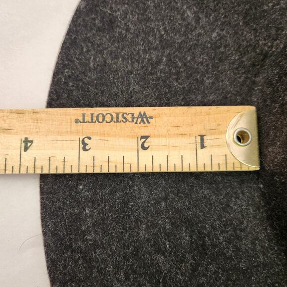 Scala Collezione Women’s Black 100% Wool Wide Brim Hat Bohemian Festival EUC - Picture 7 of 10